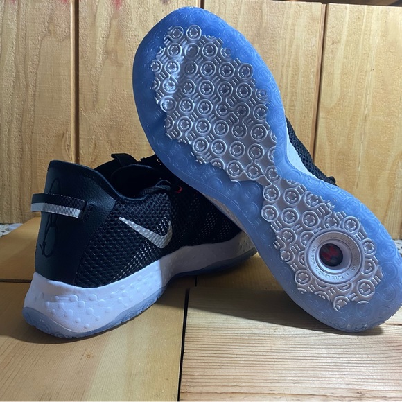 Nike PG4 Black White Grey Mens Basketball Shoes Black White CD5079-001 Size 18 - Picture 5 of 7